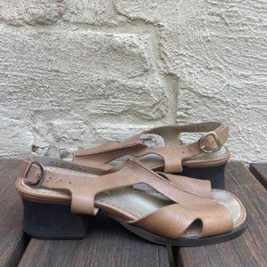 Casual wedge heels, nude/tan